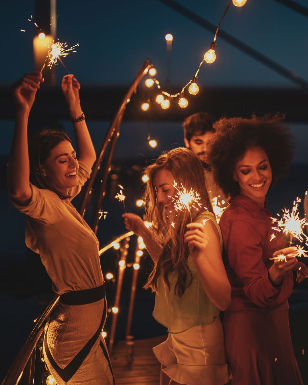 sylwester i nowy rok nad morzem